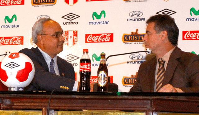 Pablo Bengoechea dirigió a la selección peruana bajo el mandato de Manuel Burga.