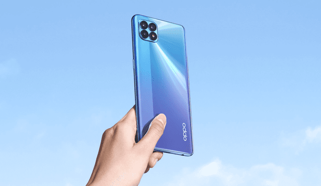 Diseño del nuevo Oppo Reno4 SE 5G. | Foto: Oppo