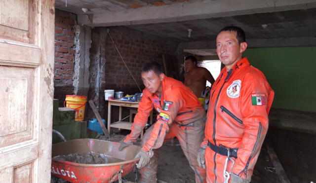 Huaicos en Perú: "Topos de México" llegan a Trujillo para ayudar en zonas afectadas por desbordes [VIDEO]