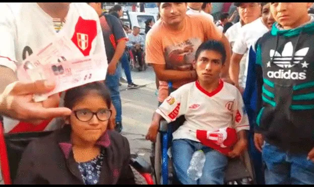 Hinchas con discapacidad fueron impedidos de ingresar al Perú - Paraguay [VIDEO]