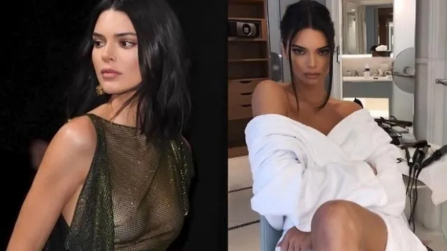 Kendall Jenner impactó redes con atrevida sesión fotográfica en mallas transparentes