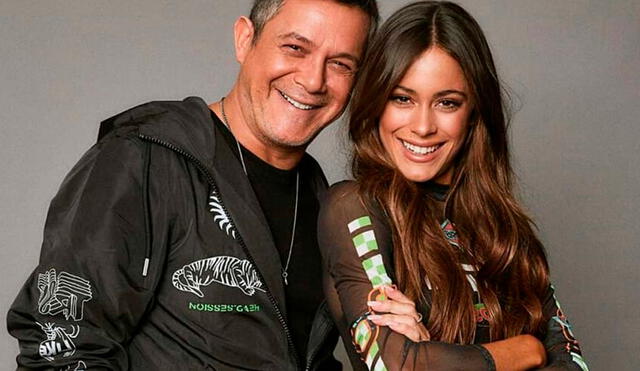 Alejandro Sanz expresó la alegría que siente por trabajar al lado de Tini Stoessel. Crédito: Instagram fanpage