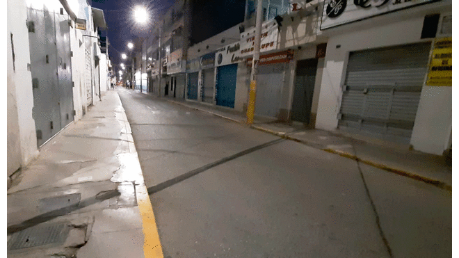 Coronavirus: Chiclayo anochece en silencio en tercer día de cuarentena