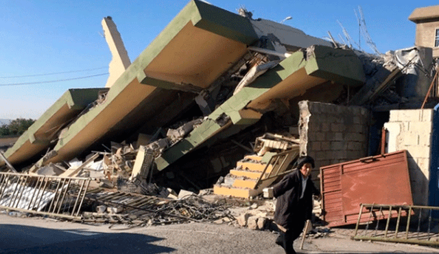 Cerca de 400 muertos y 7000 heridos tras terremoto de 7.3 en frontera entre Irak e Irán