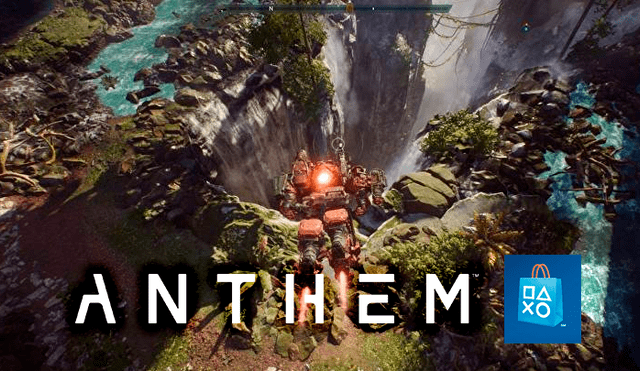 Anthem domina las descargas de febrero en PlayStation 4