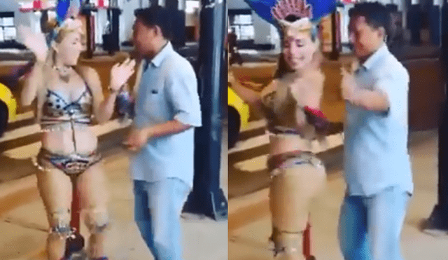 Facebook viral: Novia celosa le da lección a marido por bailar con una chica de la selva [VIDEO]