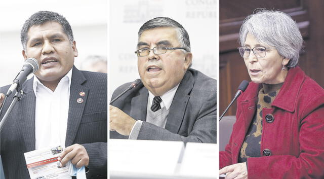 impulsan normas. Congresistas Quito, Paredes y Agüero impulsan iniciativas que colisionan con artículo 79 de la Constitución. Capacidad de gasto es de MEF.