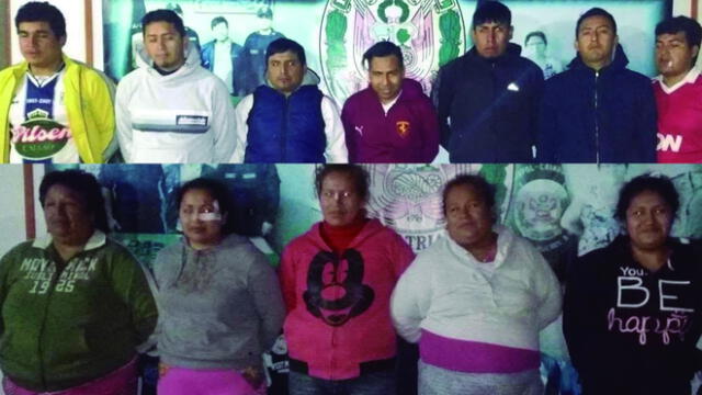 Chimbote: detienen a 12 personas por presunta usurpación de terreno 