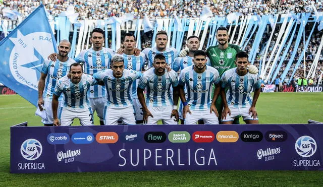 Racing ganó a Independiente en el Clásico de Avellaneda por la Superlig Argentina. Foto: Twitter