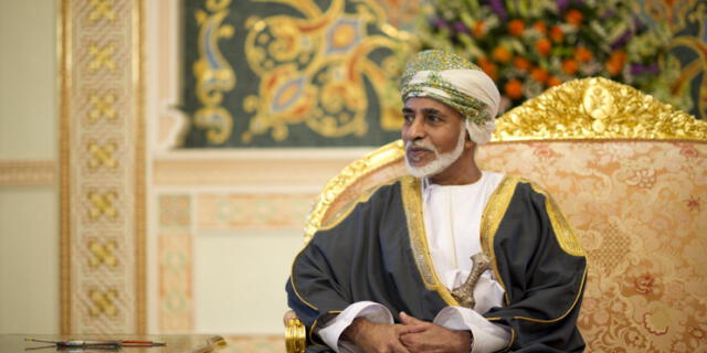 Muere el sultán de Omán, Qabus, luego de casi medio siglo de reinado. Foto: Difusión.