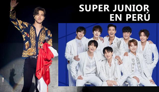 La boyband de K-pop Super Junior ya ha dado conciertos en Perú en dos ocasiones anteriores. Foto: composición La República
