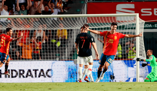 España perdió 3-2 ante Croacia por la UEFA Nations League [RESUMEN]