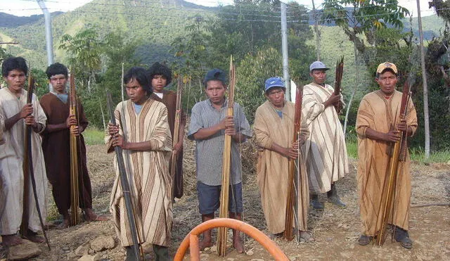 Nativos de la comunidad  Nuevo Mundo paralizan construcción de planta compresora de la empresa Repsol 