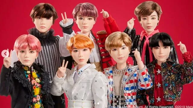 BTS: Mattel lanza colección de muñecos inspirados en las estrellas de k-pop [FOTOS]