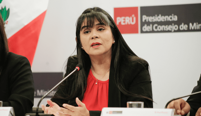 Desilú León es la vocera de la Comisión Multisectorial, grupo de trabajo encargado de controlar el coronavirus en el Perú. Foto: Antonio Melgarejo/La República.
