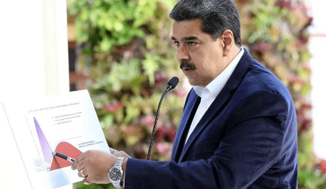 Nicolás MAduro, presidente de Venezuela. Foto: AFP.