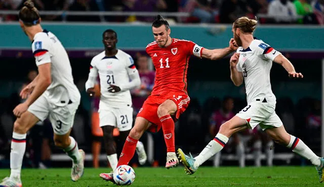 Gareth Bale juega su primera Copa del Mundo. Foto: AFP