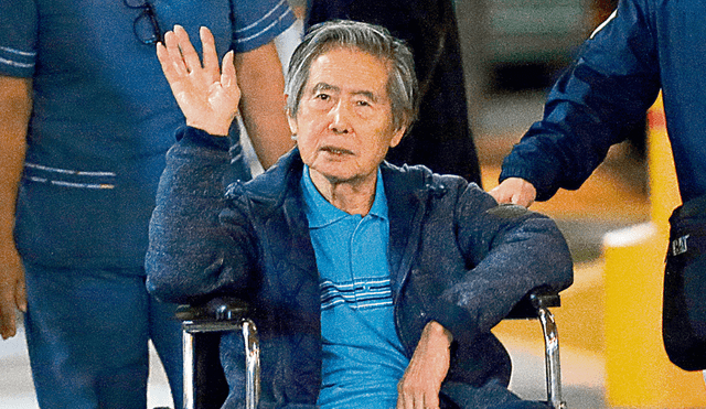 Alberto Fujimori regresó a penal Barbadillo tras ser dado de alta
