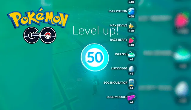 Usuarios de Pokémon GO llegarían al nivel 50 muy pronto, según filtración.