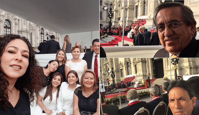 Papa Francisco: congresistas inundan redes con sus selfies en Palacio [FOTOS]