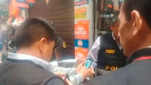 Cajamarca: intervienen tiendas para recuperar celulares robados  [VIDEO]