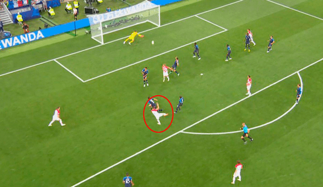 Francia vs Croacia: golazo de Perisic para el 1-1 | VIDEO 