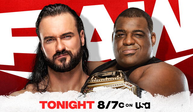 Drew McIntyre y Keith Lee se enfrentarán por el Campeonato Mundial de WWE. Foto: WWE