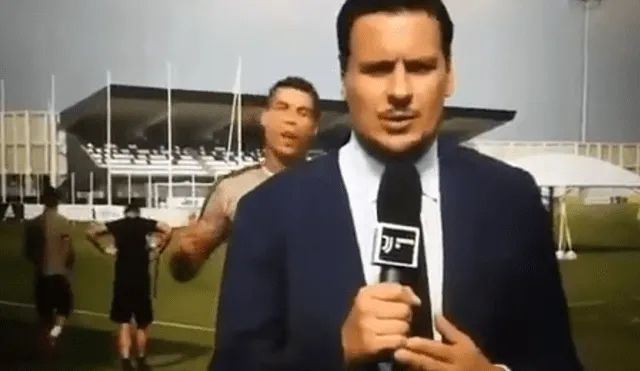 Cristiano Ronaldo vaciló a periodista italiano en entrenamiento de la Juventus [VIDEO]