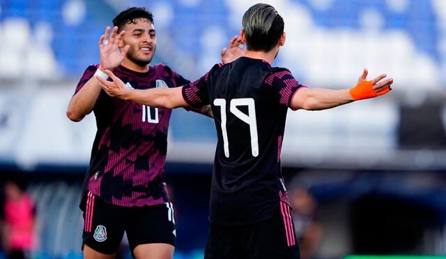 México venció 1-0 a Rumania por la categoría sub-23 en partido de exhibición disputado en Marbella. Foto: AFP