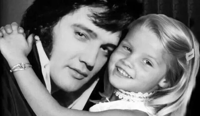 Lisa Marie grabó tema con su padre Elvis Presley