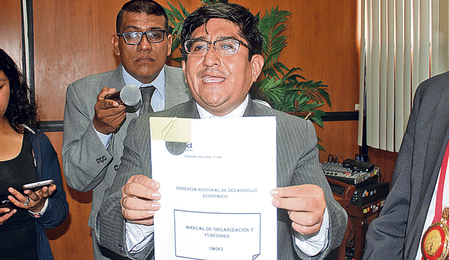 Gerente regional denuncia direccionamiento de plazas en gestión de Reynaldo Hilbck