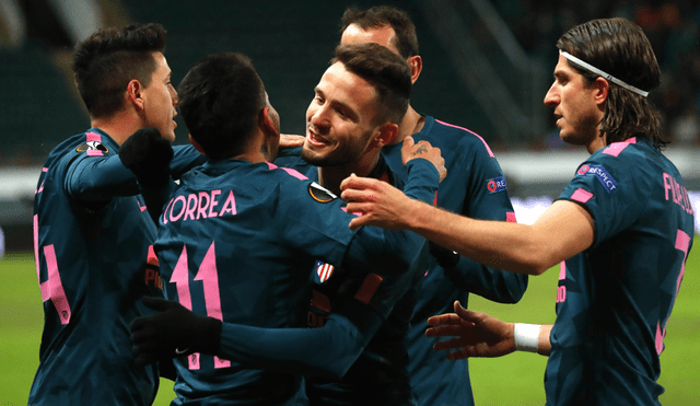 Europa League: Atlético de Madrid goleó 5-1 al Lokomotiv y avanzó a los cuartos de final [GOLES]