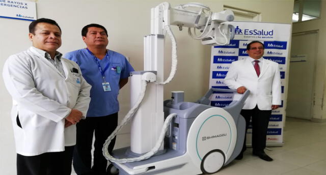EsSalud de Tacna implementa equipo para tomar radiografías a pacientes que estén sus camas de hospitalización