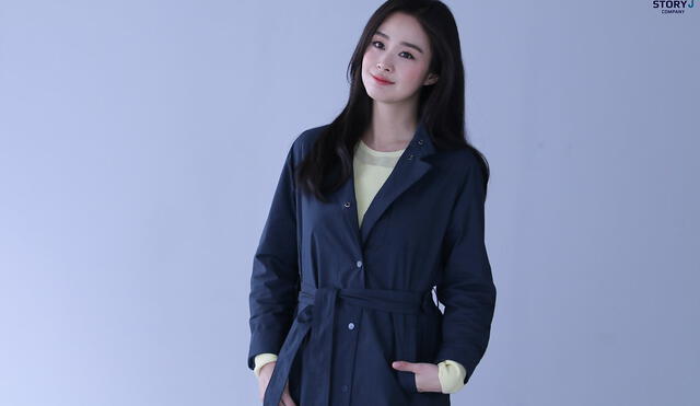 Kim Tae Hee en la sesión fotográfica para la marca de lifestyle Olivia Lauren. NAVER, 15 de marzo, 2020.