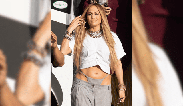 Jennifer Lopez muestra su tanga con atrevido pantalón por las calles de Miami [FOTOS]