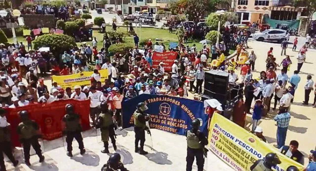 Lambayeque: Pese a protestas, comuna no reducirá merced conductiva en Moshoqueque