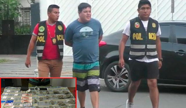 San Miguel: PNP captura a sujeto acusado de vender droga por delivery