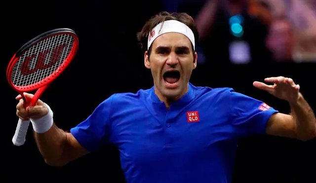 Roger Federer sigue recuperándose de la operación de rodilla a la que se sometió en febrero. Foto: AFP