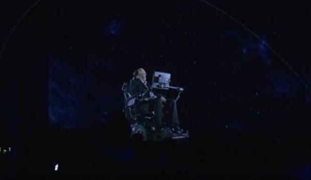 YouTube: holograma de Stephen Hawking dicta conferencia científica 