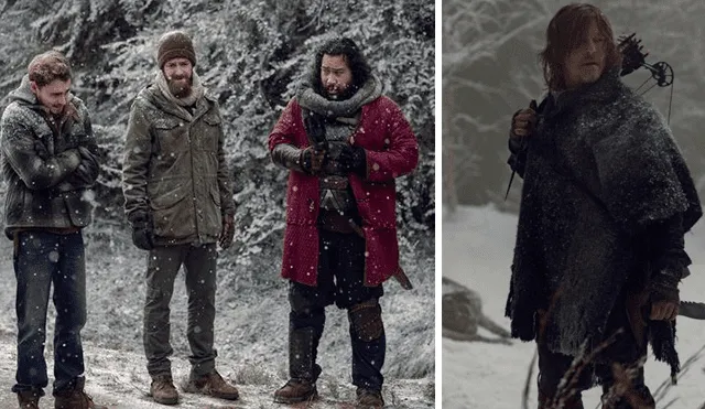 The Walking Dead 9x16: 'Sobrevivientes' abandonan el reino y se enfrentan a la fría nieve [VIDEO]