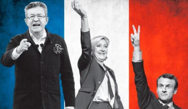 Elecciones en Francia: Emmanuel Macron y Marine Le Pen pasarían a segunda vuelta, según primeros sondeos 