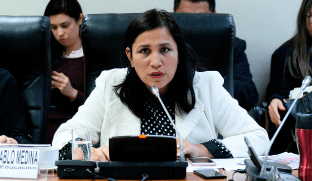 Ministra Flor Pablo denfede la política pública del enfoque degénero, Foto: La República.