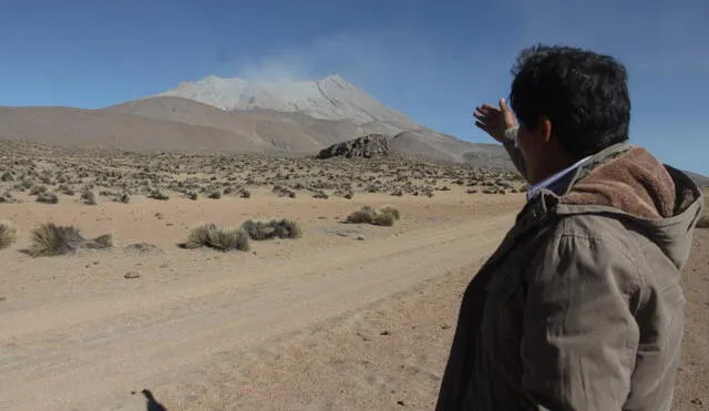 Arequipa: En las últimas 24 horas se reportaron 421 sismos en volcán Ubinas