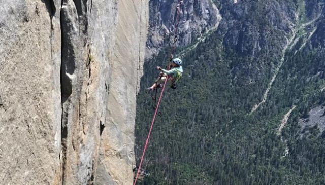 Selah, la niña de 10 años que logra escalar el desafiante muro de Yosemite