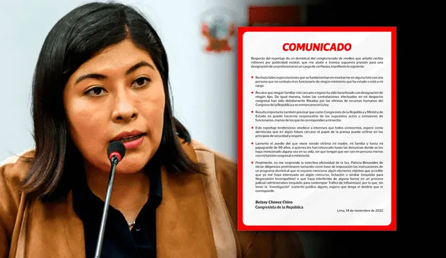 La Fiscalía abrió una investigación preliminar contra Betssy Chávez por los presuntos delitos de negociación incompatible o aprovechamiento del cargo y tráfico de influencias agravado. Foto: composición Gerson Cardoso/La República