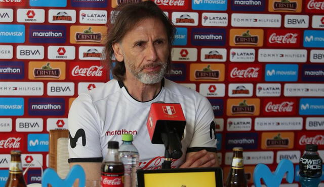 Ricardo Gareca es entrenador de la selección peruana desde marzo del 2015. Foto: FPF