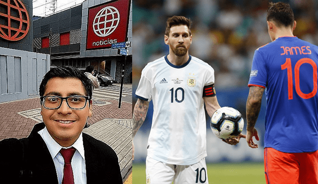 Conoce al narrador televisivo que se hizo tendencia en el Argentina vs. Colombia