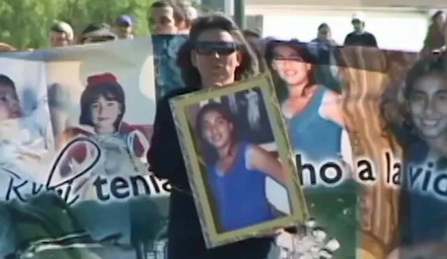 Marisela Escobedo fue asesinada en una protesta en la que exigía justicia para su hija víctima de feminicidio. Foto: captura Las tres muertes de María Escobedo