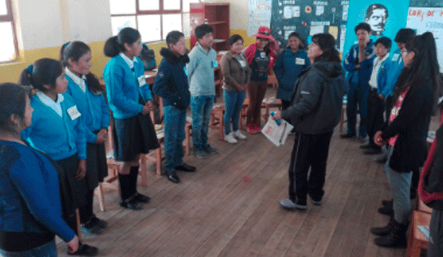 Cusco: escolares quechuahablantes son corresponsales de programa radial contra trata de personas