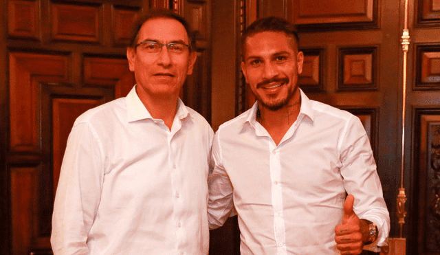 Martín Vizcarra: "Paolo Guerrero me llamó para compartir su felicidad"